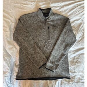 Men's RAB Gray Quest Pull-on size XL 1/4 zip